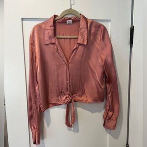 Aritzia Wilfred Silk Blouse
